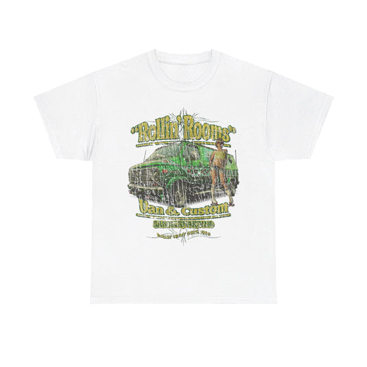 Rollin Rooms Van Custom California Store T-shirt