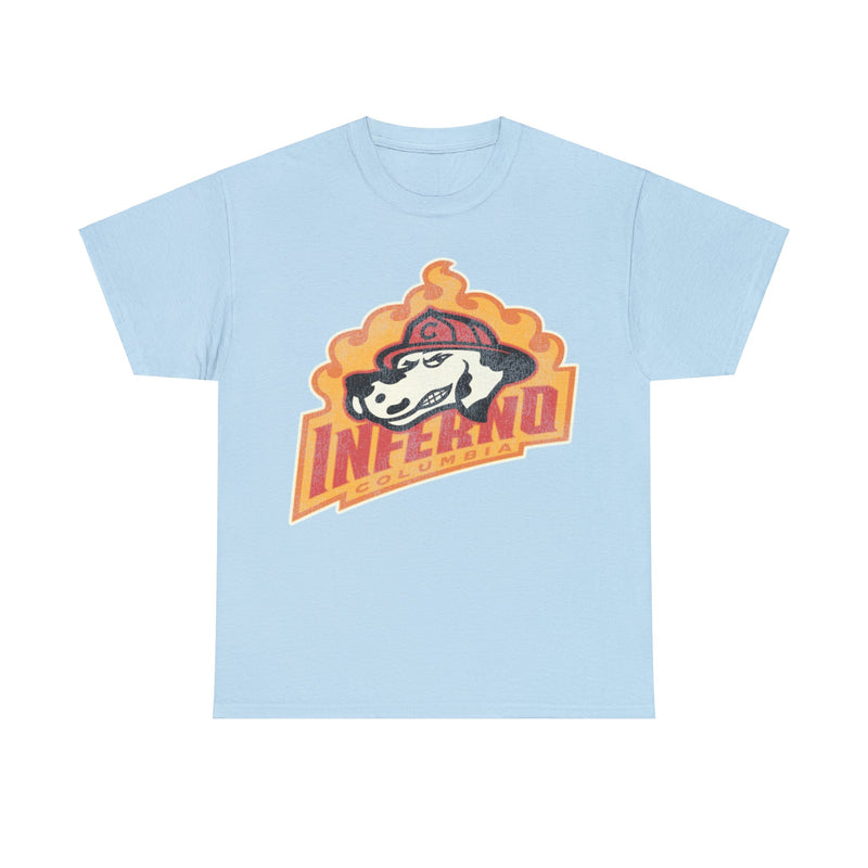 Load image into Gallery viewer, Columbia Inferno Hockey Team Nostalgic Logo T-shirt
