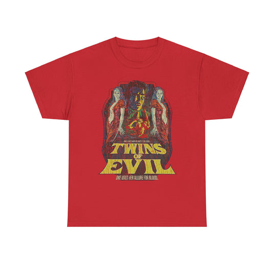 Twins of Evil 1971 Vampire Horror Movie T-shirt