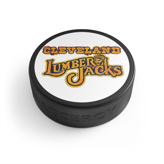 Cleveland Lumberjacks Ohio Hockey Puck