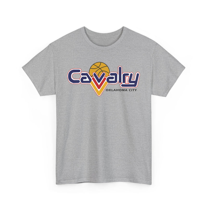 Load image into Gallery viewer, Oklahoma City Cavalry 1990-1997 CBA Basketball T-shirt
