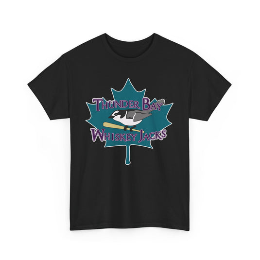 Thunder Bay Whiskey Jacks Canada Baseball 1993-1998 T-shirt