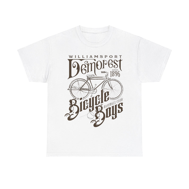 Load image into Gallery viewer, Williamsport Demorest Bicycle Boys Pennsylvania Baseball T-shirt
