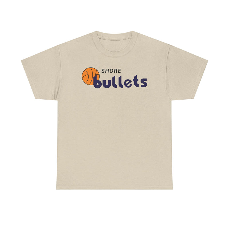 Load image into Gallery viewer, Shore Bullets New Jersey Eastern Basketball 1976-1977 T-shirt

