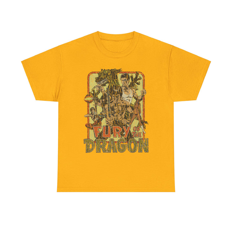 Load image into Gallery viewer, Fury of the Dragon 1976 Bruce Lee T-shirt
