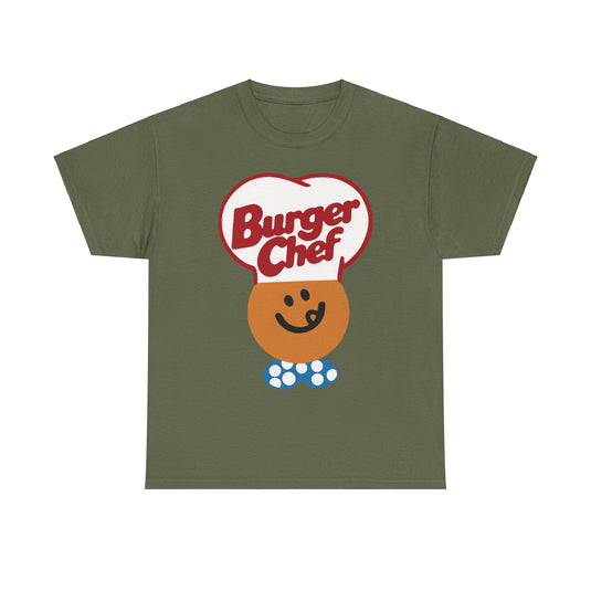 Burger Chef Logo Restaurant Chain T-shirt