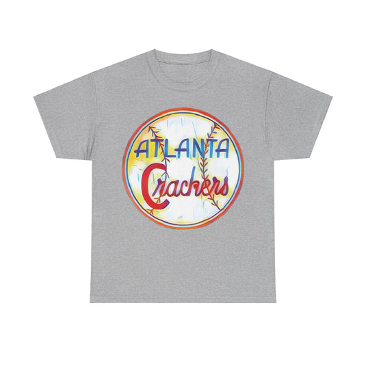 Atlanta Crackers Baseball Team Nostalgic Retro T-shirt