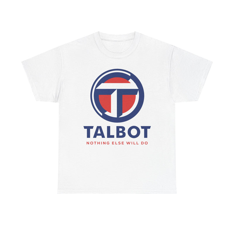 Load image into Gallery viewer, Talbot Nothing Else Will Do Classic British Car Logo Vintage T-shirt

