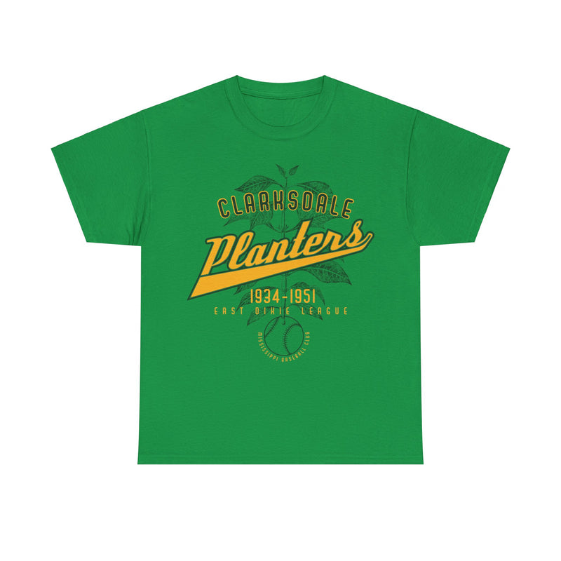 Load image into Gallery viewer, Clarksdale Planters Est 1934 Mississippi Baseball T-shirt
