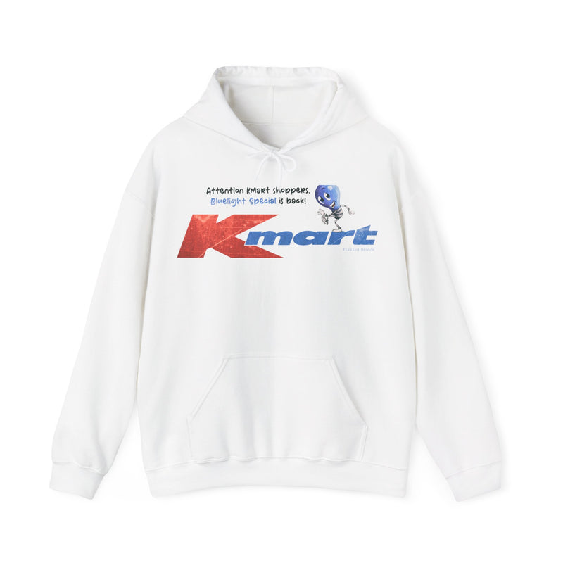 Load image into Gallery viewer, Kmart Retail Store Bluelight Special Tribute Nostalgic Logo Pullover Hoody
