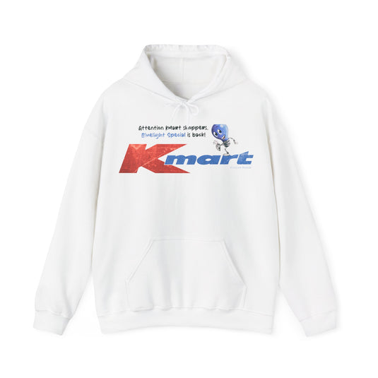 Kmart Retail Store Bluelight Special Tribute Nostalgic Logo Pullover Hoody