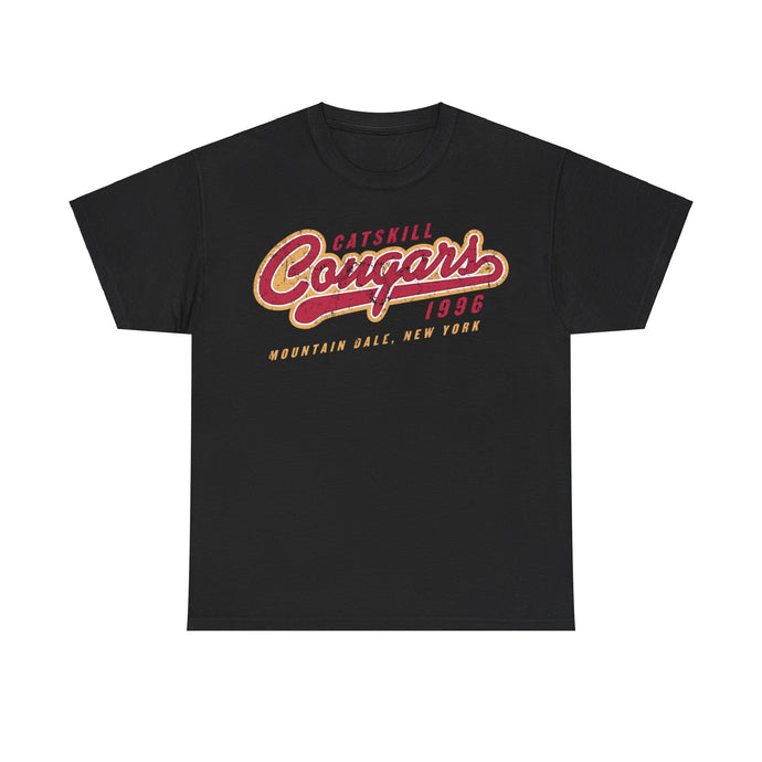 Catskill Cougars Est 1996 New York Baseball Team T-shirt