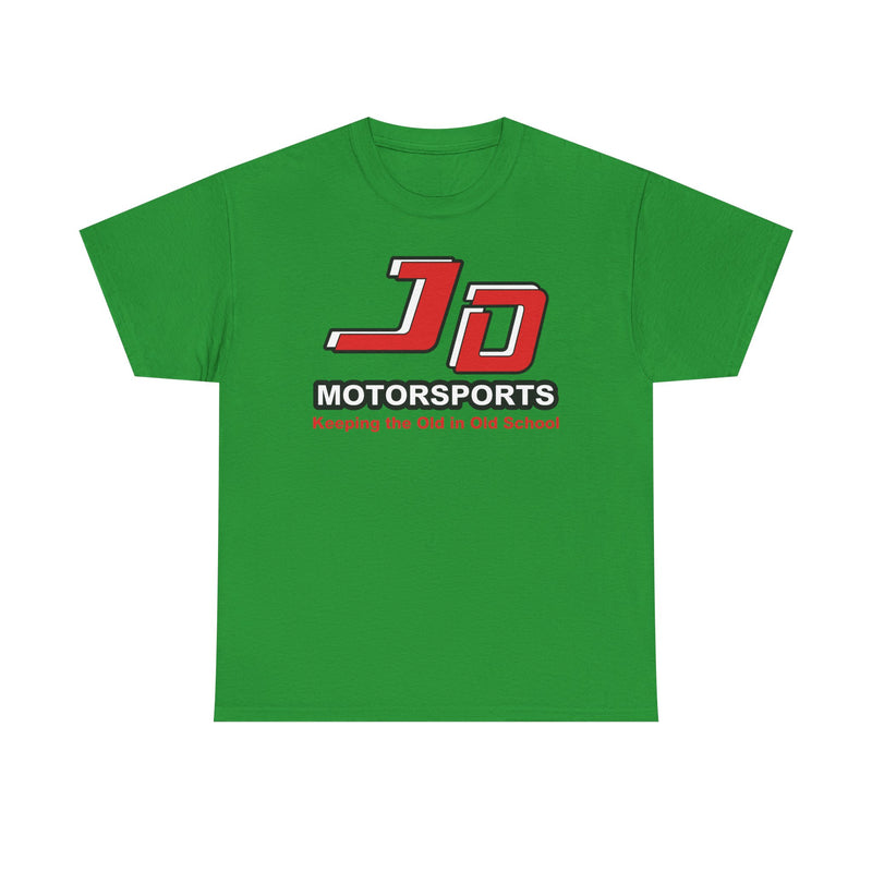 Load image into Gallery viewer, JD Motorsports Defunct Racing T-Shirt Keeping the Old in Old School NASCAR Tee
