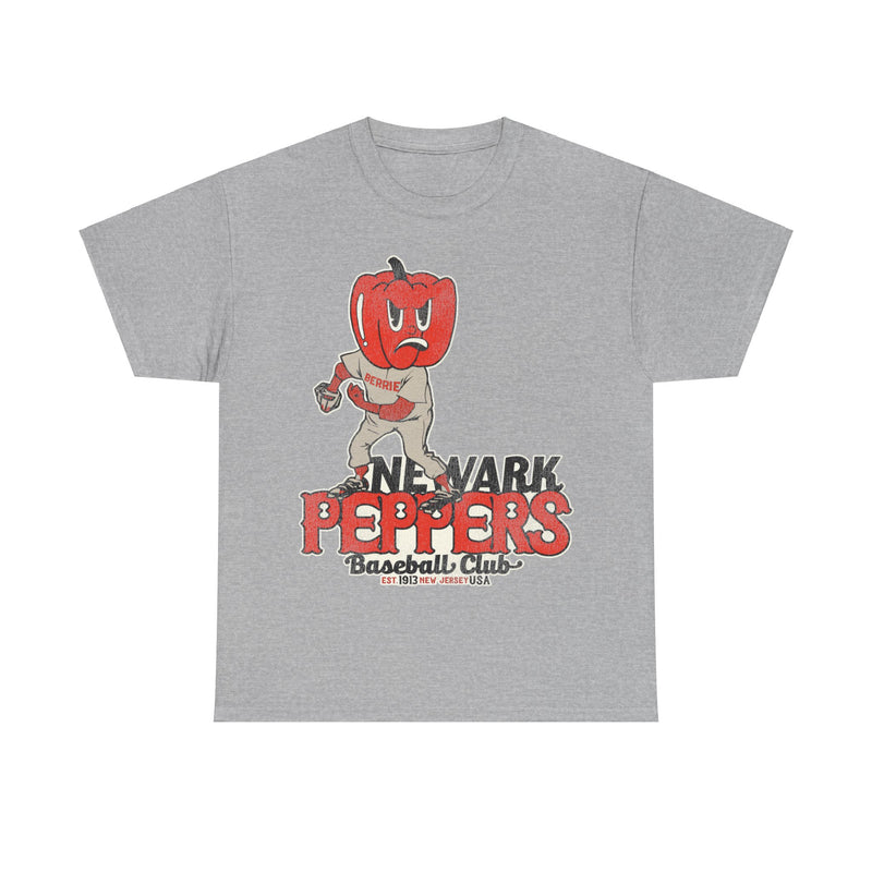 Load image into Gallery viewer, Newark Peppers Nostalgic Retro Baseball Team T-shirt
