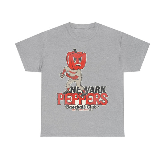 Newark Peppers Nostalgic Retro Baseball Team T-shirt