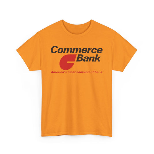 Commerce Bank America's Most Convenient Banking Logo New Jersey T-Shirt