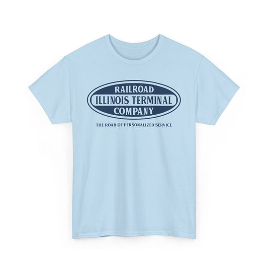 Illinois Terminal Personalized Service Railroad Logo Train T-Shirt