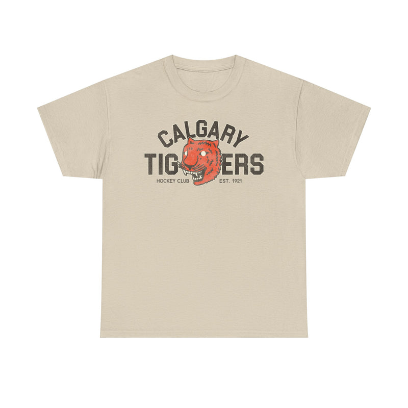Load image into Gallery viewer, Calgary Tigers Hockey Team Nostalgic Logo T-shirt

