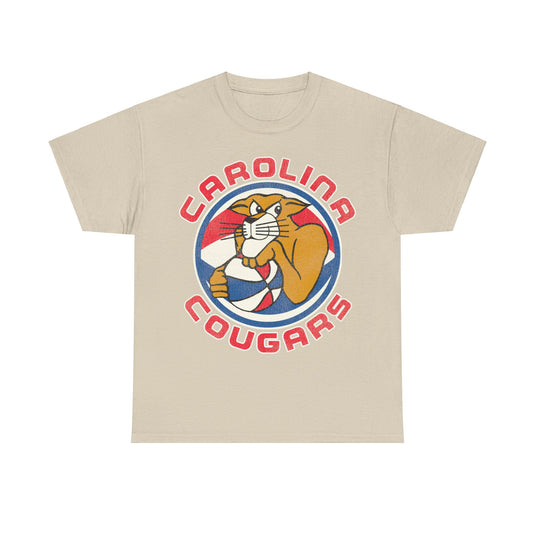 Carolina Cougars ABA Basketball Nostalgic Retro T-shirt