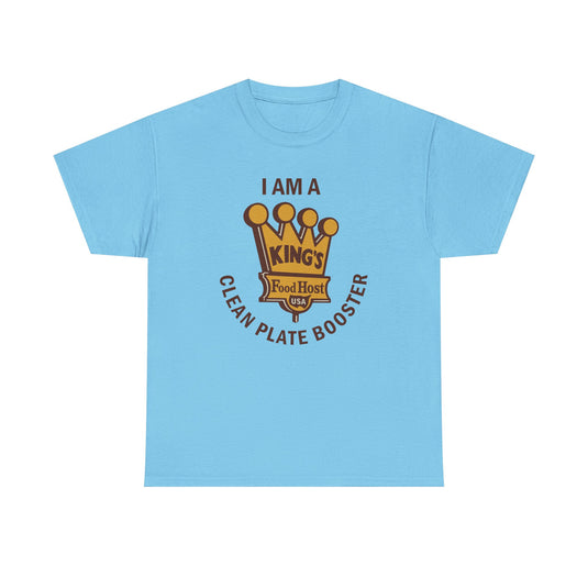 King's Food Host T-Shirt - Restaurant Industry Defunct Logo Tee
