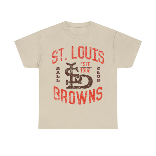 St Louis Browns Est 1902 Baseball Team T-shirt