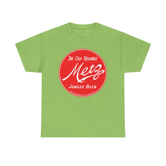 Metz Jubilee Old Reliable Logo Beer Infusion Brewing Co Nebraska T-Shirt