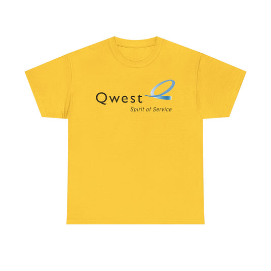 Qwest Spirit of Service Telecommunications Company Logo T-Shirt
