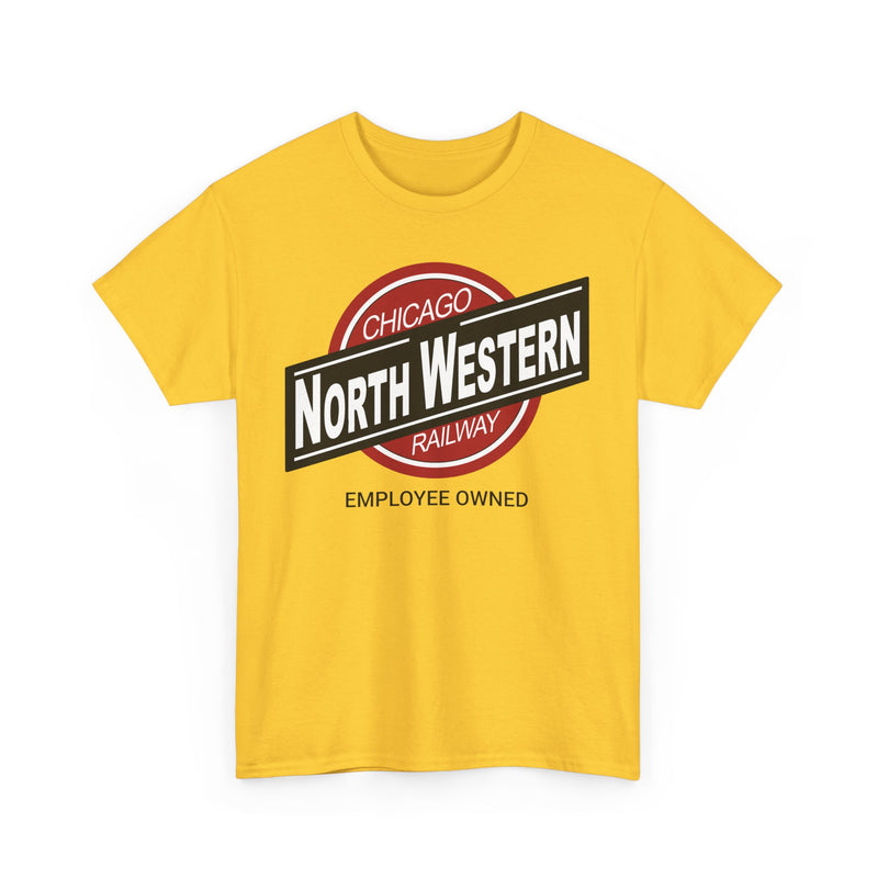 Load image into Gallery viewer, Chicago NorthWestern Employee Owned Railway Railroad Illinois Logo T-Shirt

