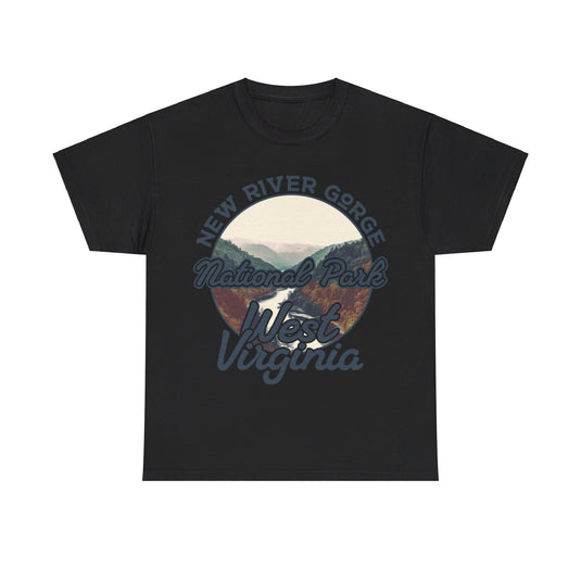 New River Gorge National Park West Virginia Poster Print T-shirt