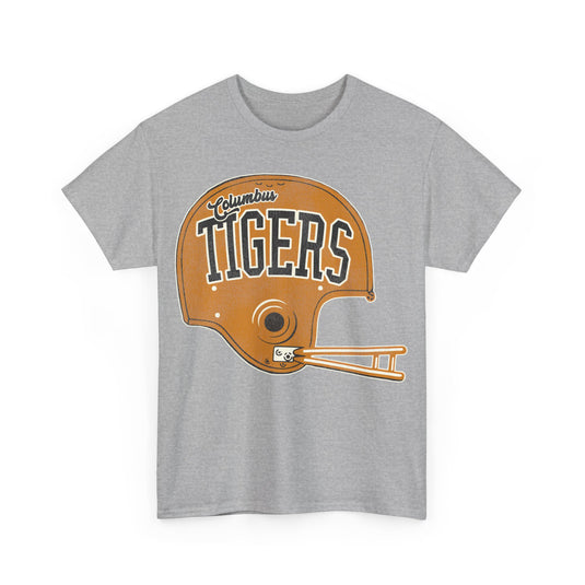 Columbus Tigers Retro Nostalgic Football T-shirt