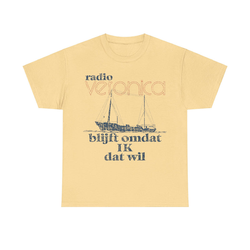 Load image into Gallery viewer, VRON Radio Veronica 1960 Music Station T-shirt
