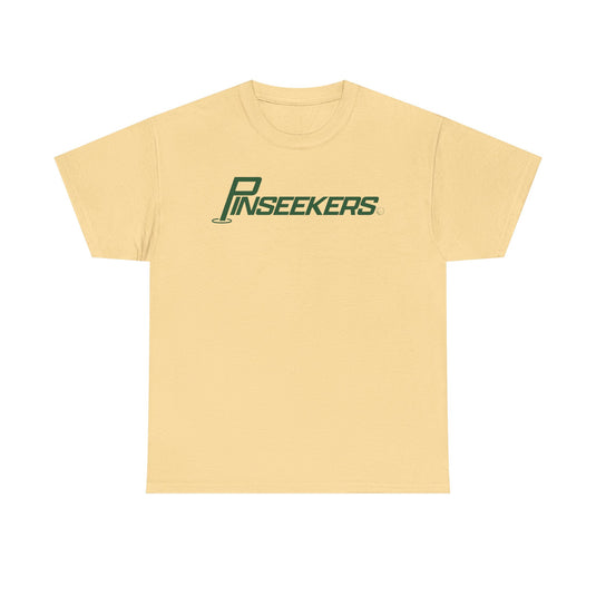 DeForest PinSeekers T-Shirt Defunct Golf Course Bankrupt Company Logo Tee
