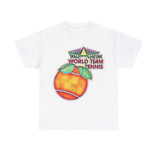 Anaheim Oranges California World Team Tennis T-shirt