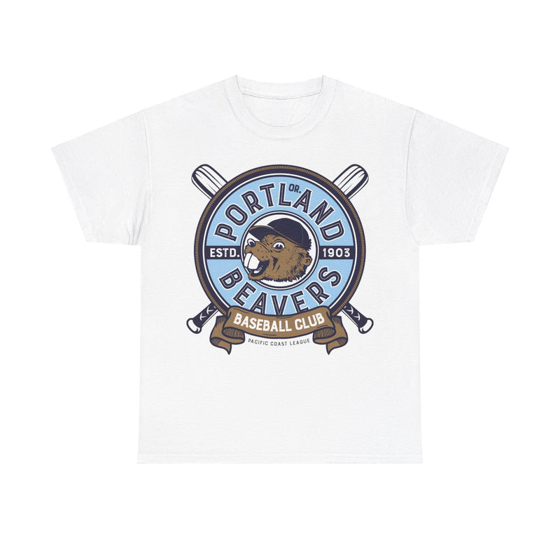 Load image into Gallery viewer, Portland Beavers Oregon Est 1903 Baseball Team T-shirt
