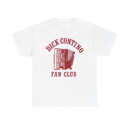Dick Contino Accordionist Fan Club Tribute T-shirt