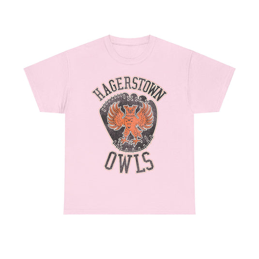 Hagerstown Owls Maryland Baseball Team T-shirt