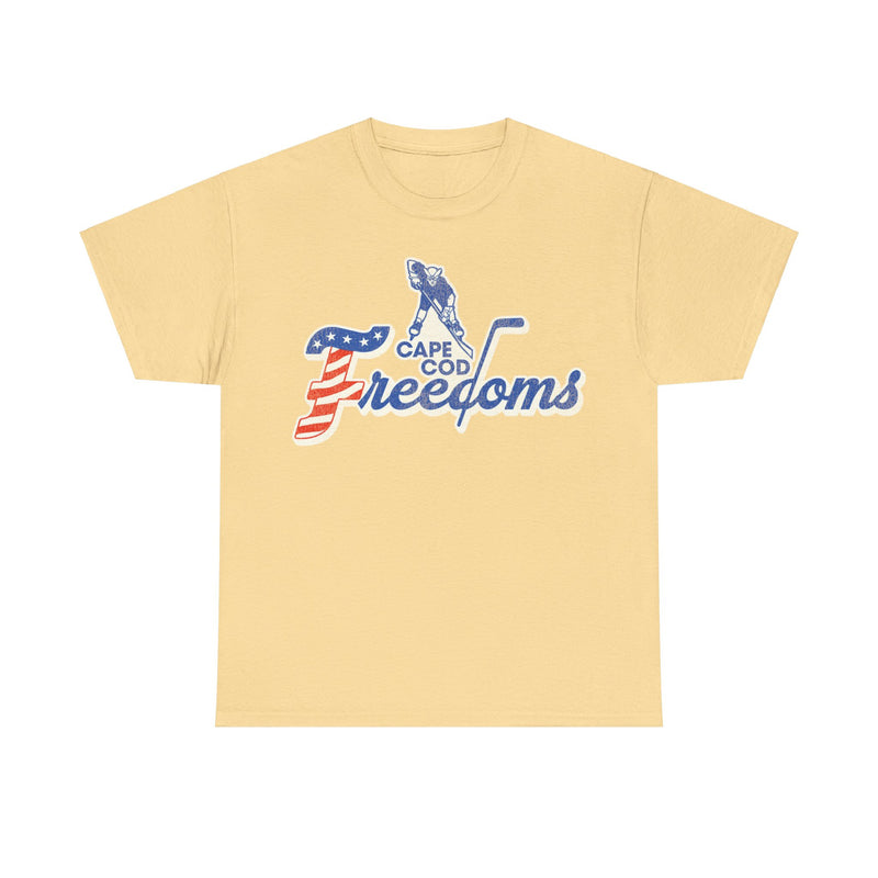 Load image into Gallery viewer, Cape Cod Freedoms Massachusetts Hockey T-shirt
