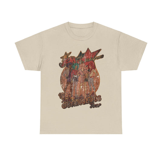 Jem Holograms Tour 1987 Televison Show Distressed Print T-shirt