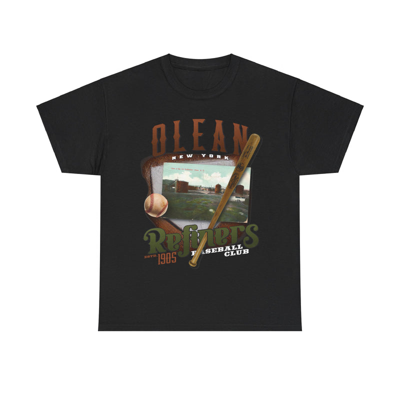 Load image into Gallery viewer, Olean Refiners Est 1905 New York Baseball T-shirt
