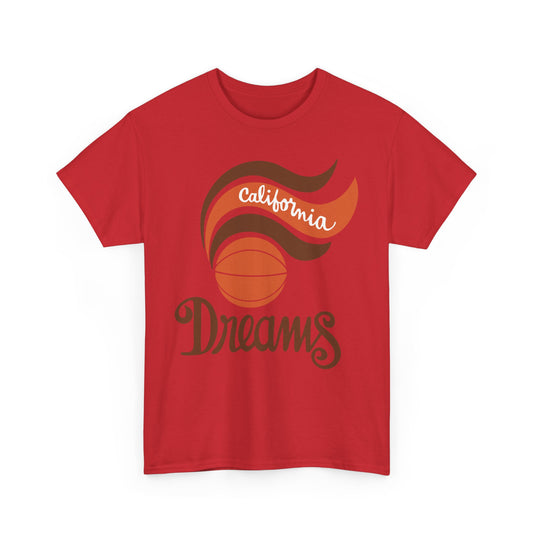 California Dreams Womens Professional Basketball League '79-80 T-shirt