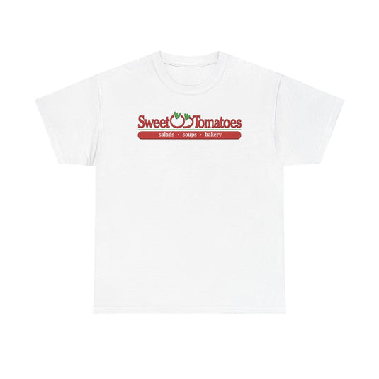 Sweet Tomatoes T-Shirt - Buffet Restaurant Industry Defunct Logo Tee