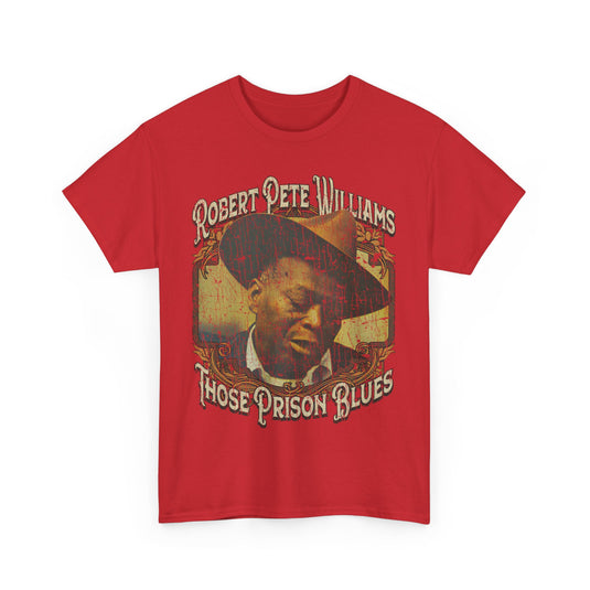 Those Prison Blues 1959 Louisiana Robert Pete Williams Album T-shirt