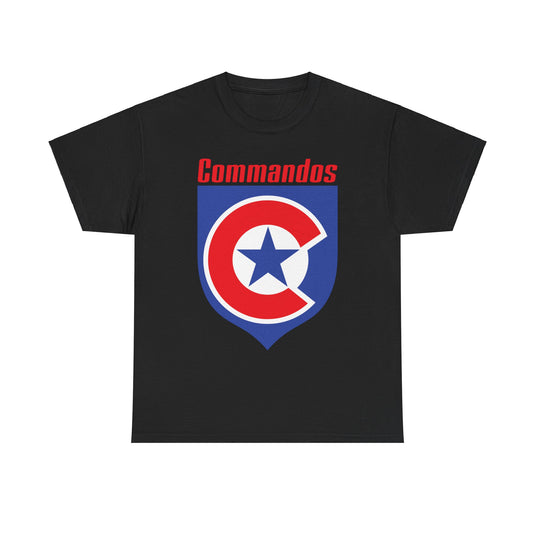 Maryland Commandos Arena Football League 1989 T-shirt