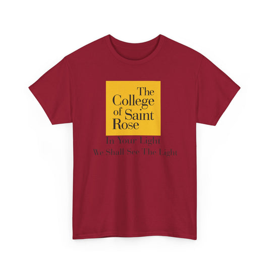 College of Saint Rose T-Shirt - Closed University Logo Tee - Albany NY