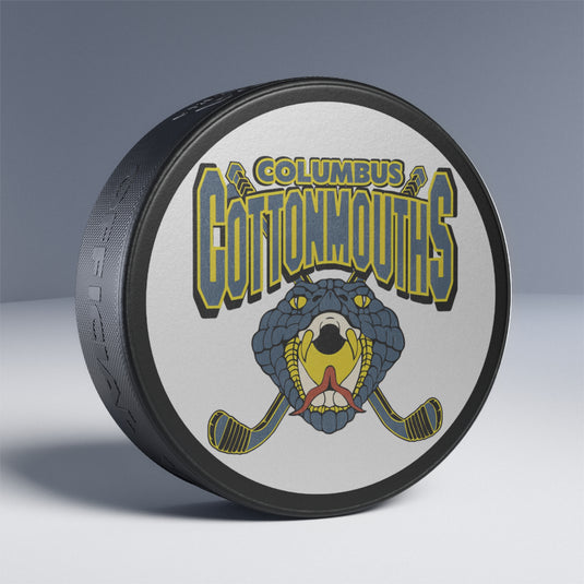 Columbus Cottonmouths Georgia Hockey Puck