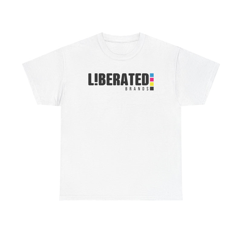 Load image into Gallery viewer, Liberated Brands T-Shirt Defunct Fashion Company Bankrupt Logo Tee
