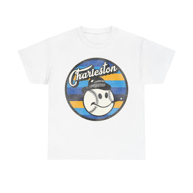 Load image into Gallery viewer, Charleston Charlies Logo Nostalgic Retro Baseball Team T-shirt
