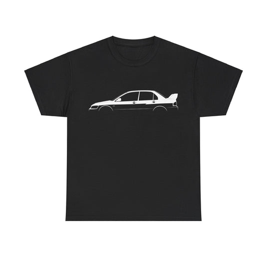 Mitsubishi Lancer Evolution IX MR GSR Silhouette Car T-shirt