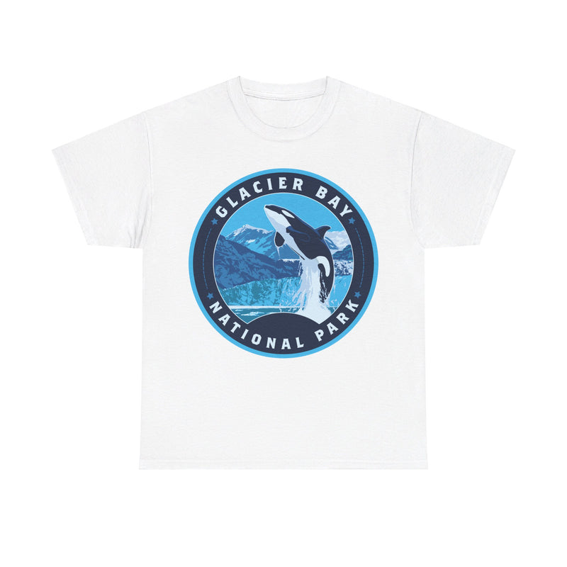 Load image into Gallery viewer, Glacier Bay National Park Alaska Round Logo T-shirt
