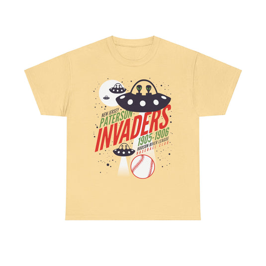 Paterson Invaders Est 1905 New Jersey Baseball T-shirt